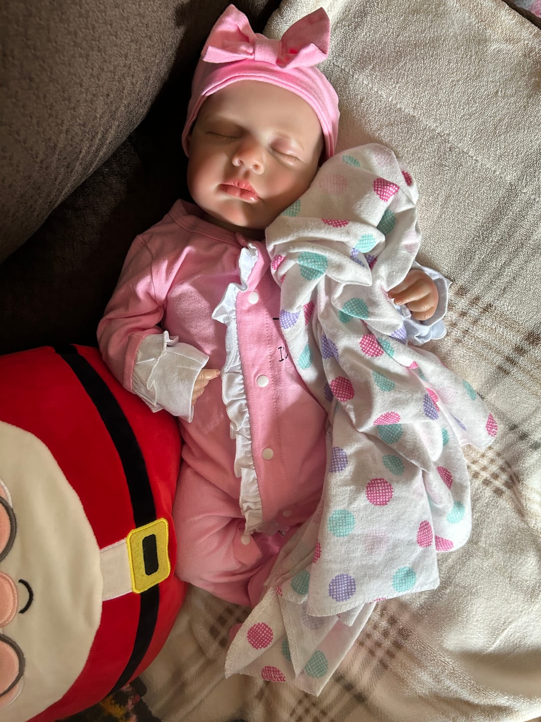 Customer photo review of 20” Reborn Girl "Lily"