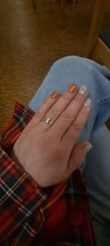 Customer photo review of Premium Dipping Powder Startkit - 6 Färger