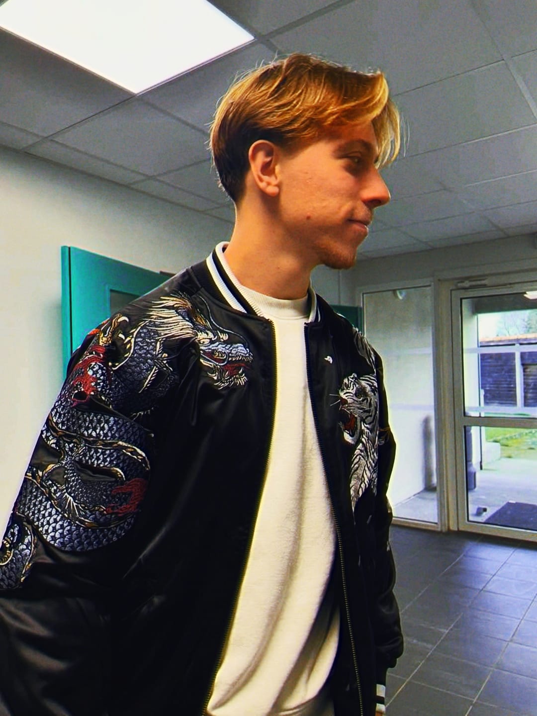 Customer photo review of Four Legendary Creatures Sukajan Souvenir Jacket