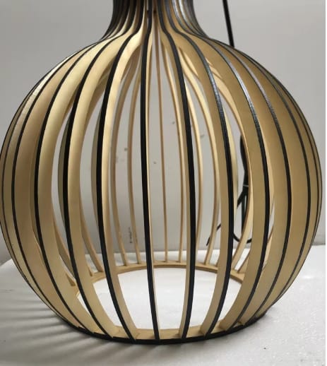Customer photo review of Suspension en bois scandinave |  Balinaise