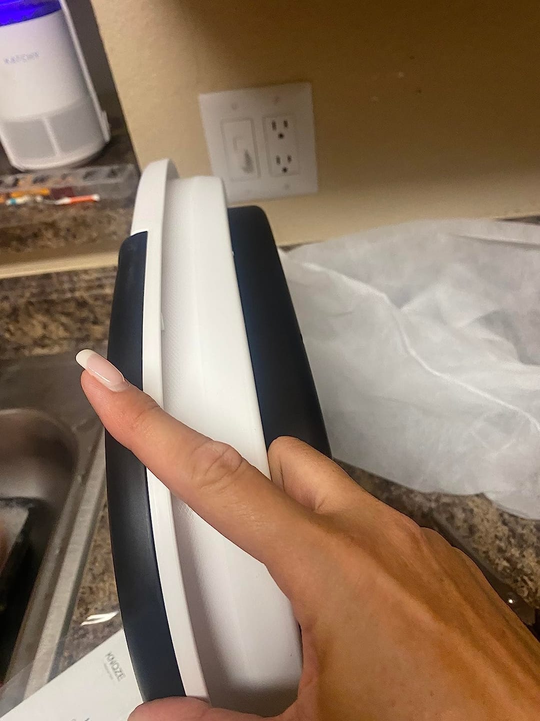 Customer photo review of Bubble Spa - Elektrisk Fodmassageapparat med Boblebad