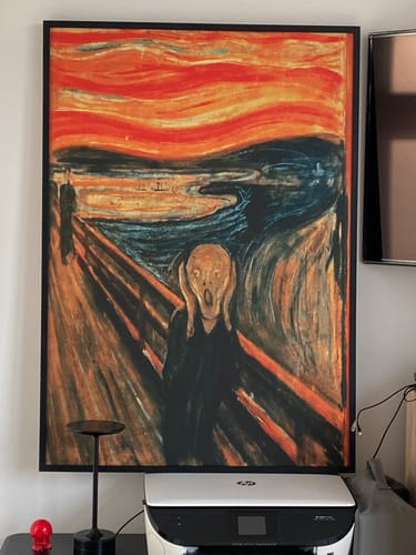 Customer photo review of L'urlo - Edvard munch