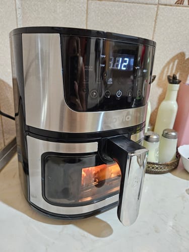 Customer photo review of Air Fryer Novio Grill & Fry