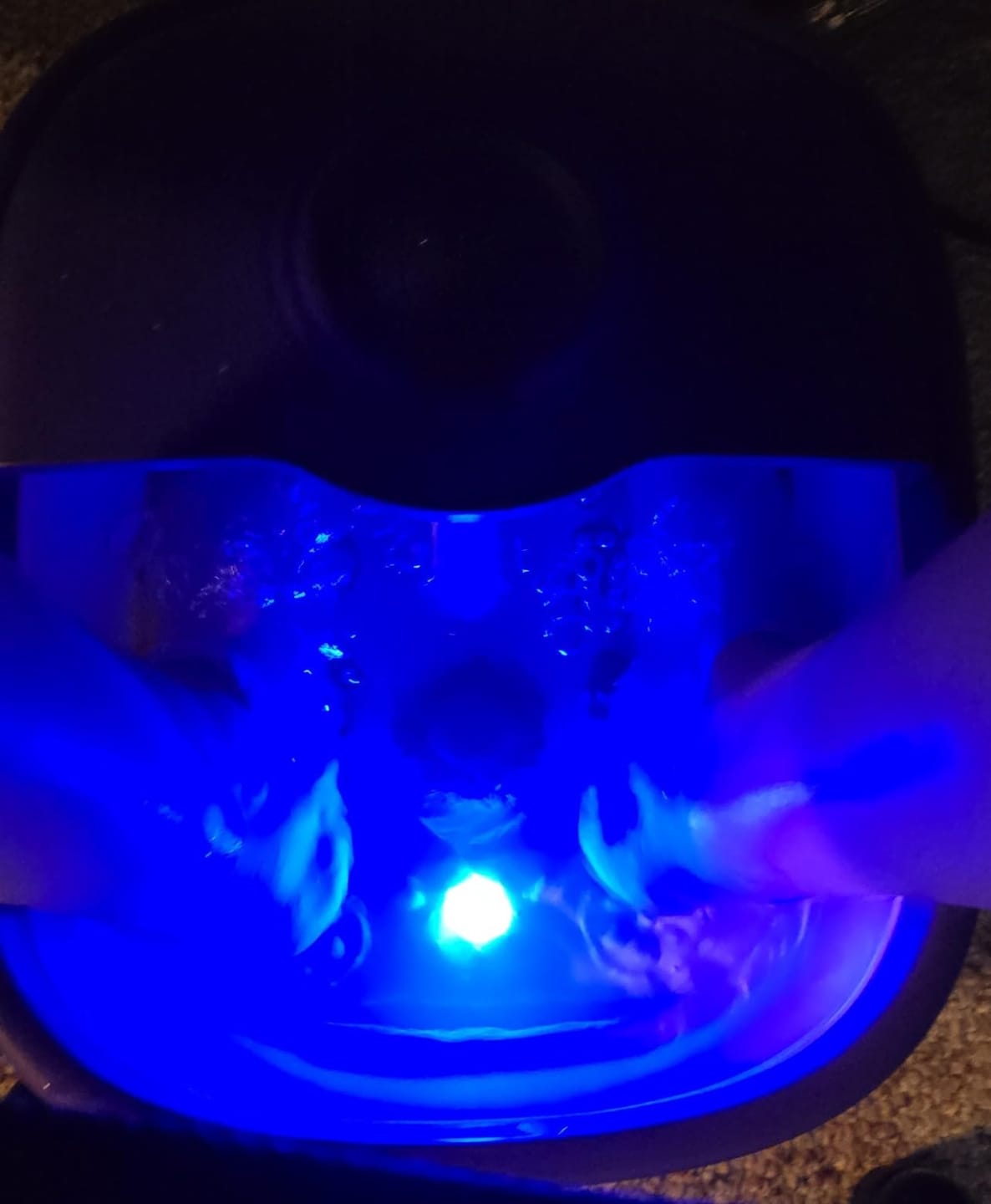 Customer photo review of Bubble Spa - Elektrisk Fodmassageapparat med Boblebad
