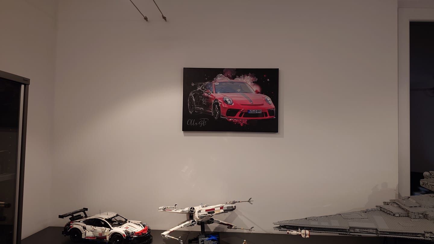 Customer photo review of Dein Fahrzeug als einzigartiges Kunstwerk | Lineart, Vektor und Aquarell in einem | Das perfekte Geschenk für Autoliebhaber