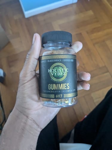 Customer photo review of Organic Sea Moss Gummy Bears