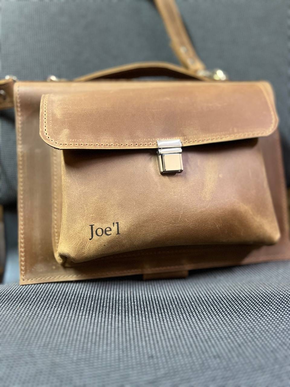 Customer photo review of Bible Bag with Shoulder Strap