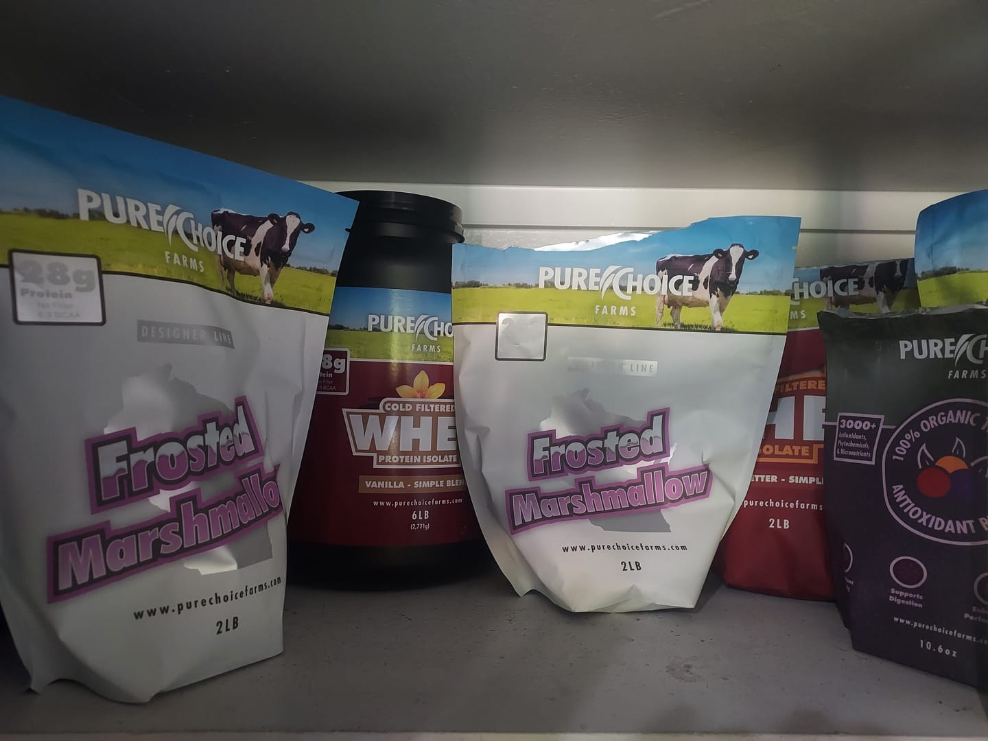 Customer photo review of Organic Powdered Superfood Greens