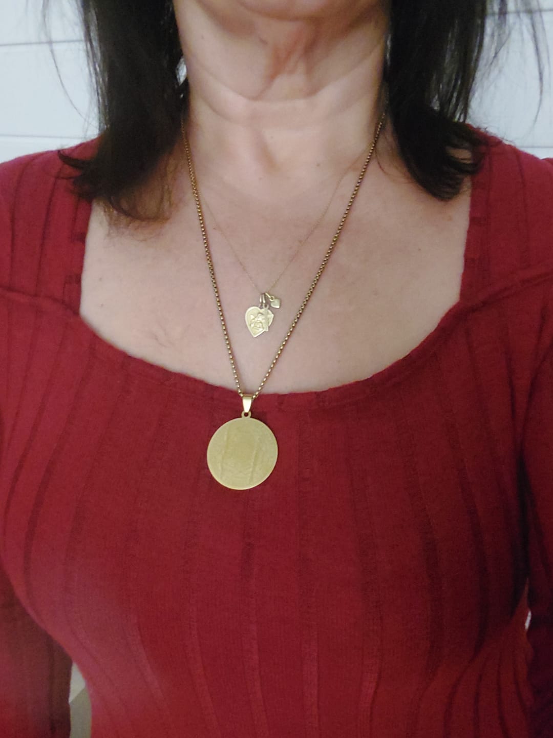 Customer photo review of Pendentif Sceau des 7 Archanges