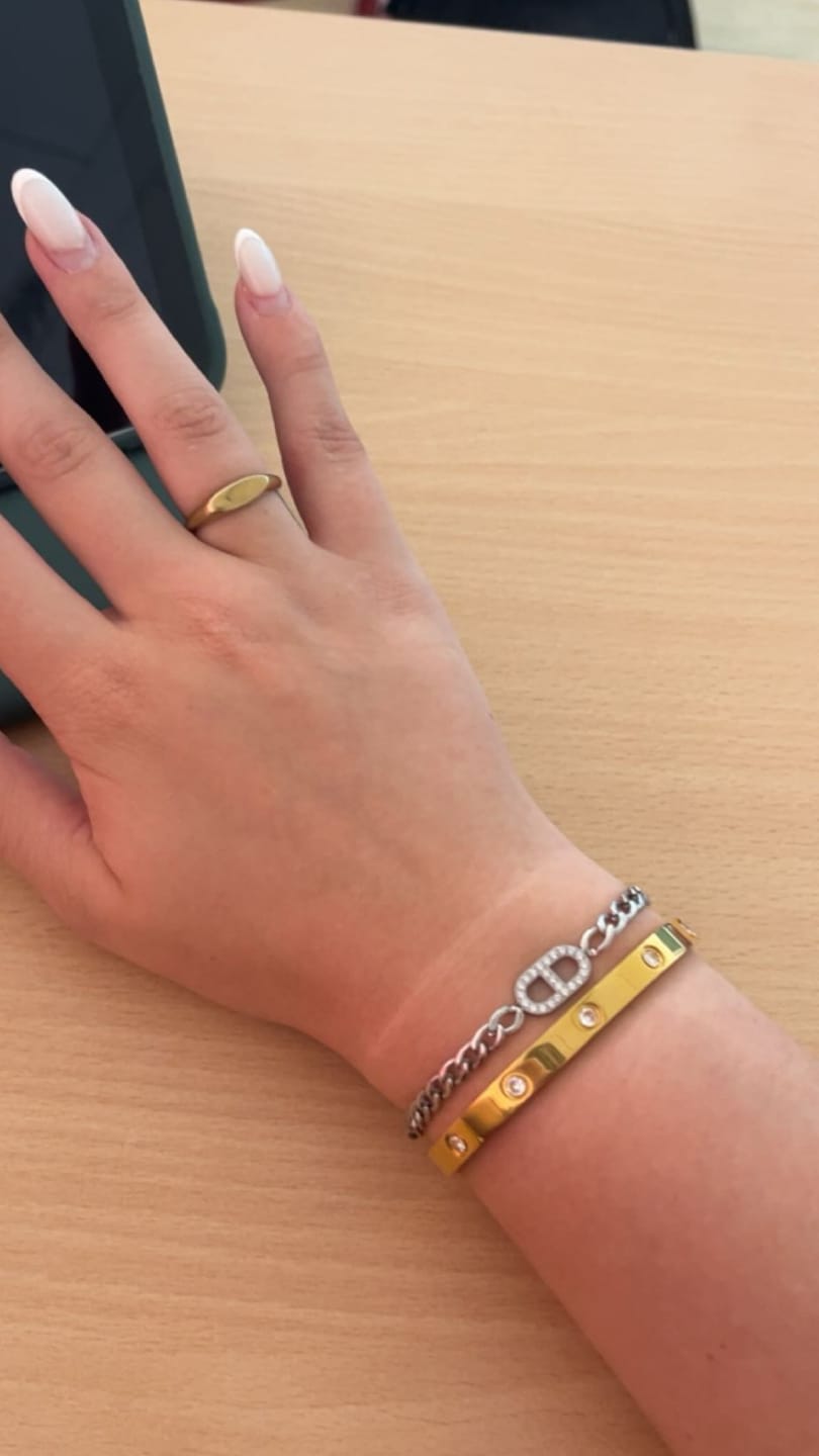 Customer photo review of Prestige 2 Armband | 18K vergoldet