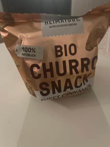 Customer photo review of Bio Churro Snack