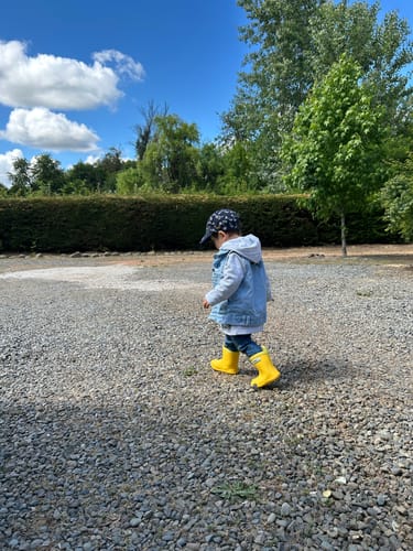 Customer photo review of Bota de agua ergonómica - Verde - NUEVO! - Patawa Kids