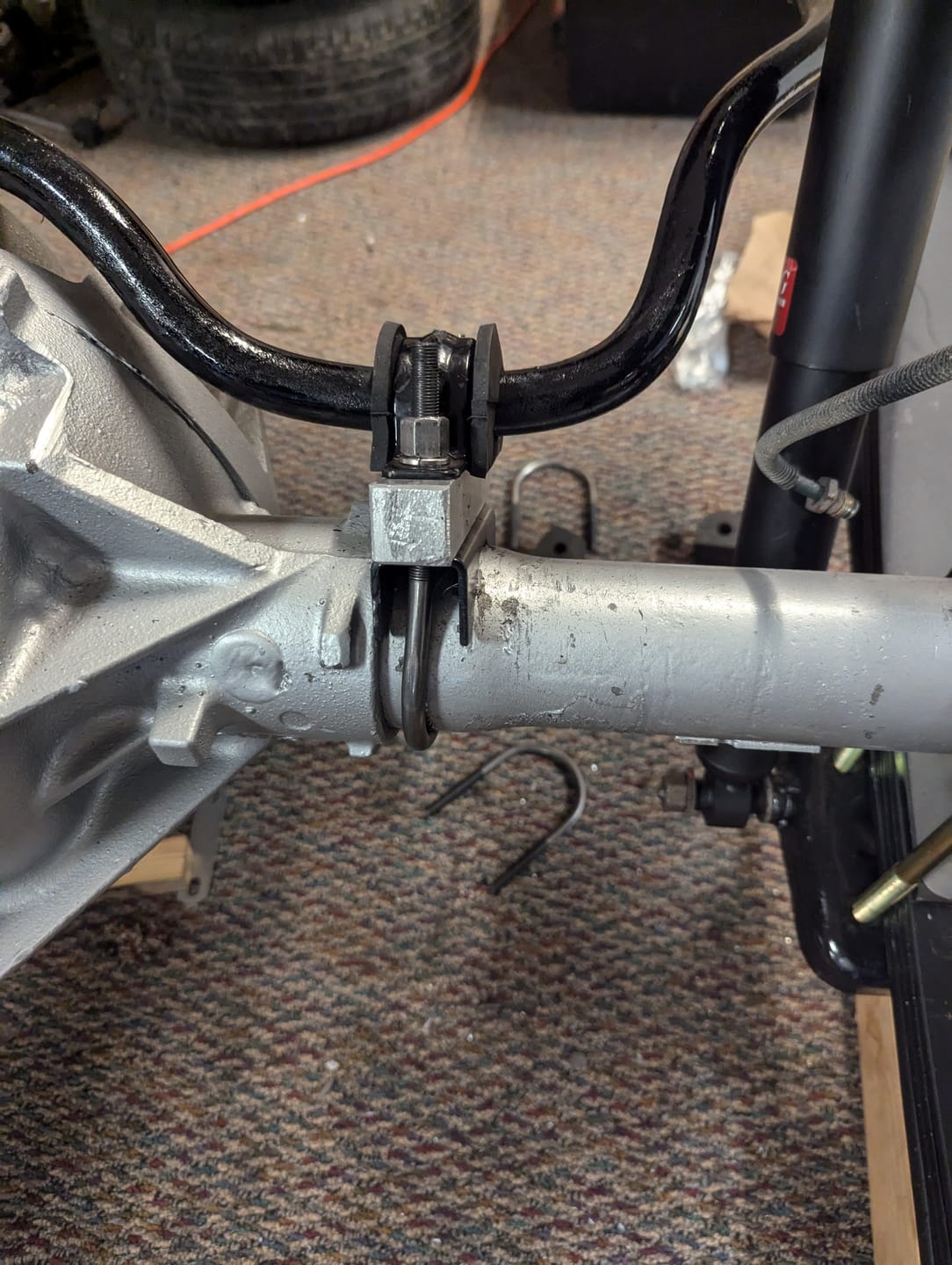 Customer photo review of 3/8 Inch Diameter U-Bolts - Round