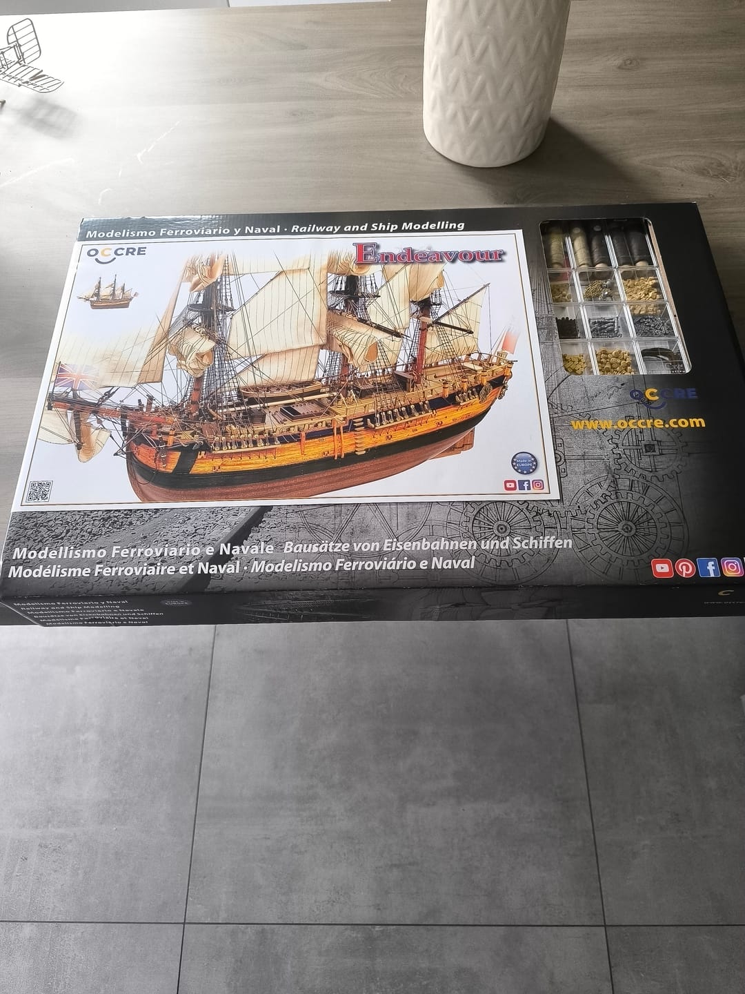 Customer photo review of Maqueta Barco Endeavour