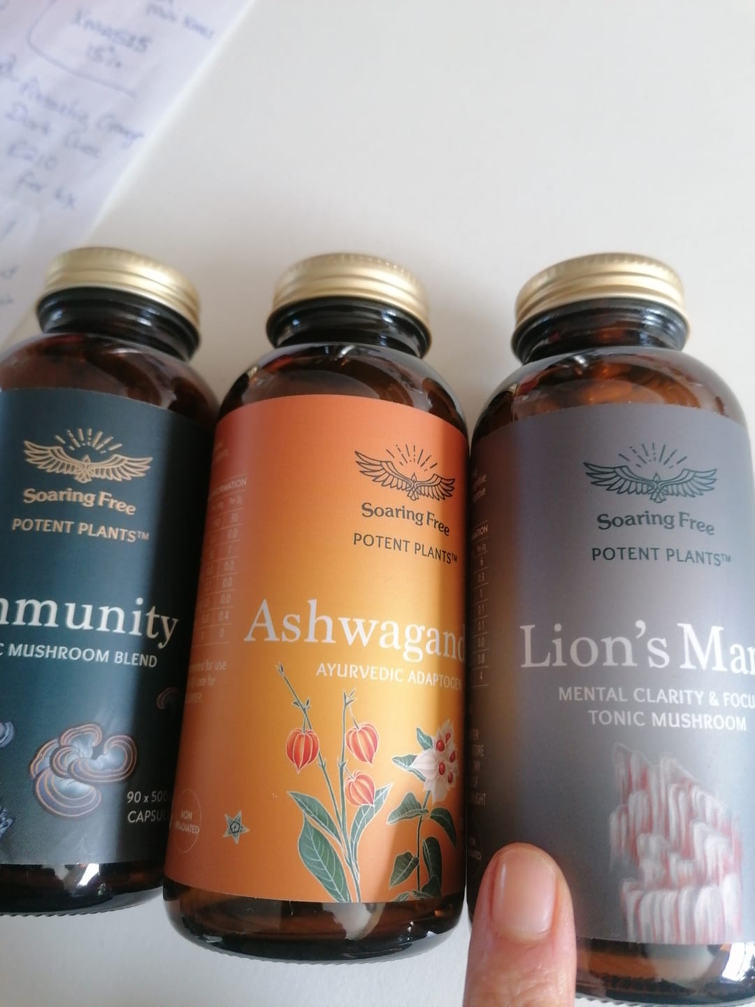 Customer photo review of Organic Lion's Mane (Powder & Capsules)