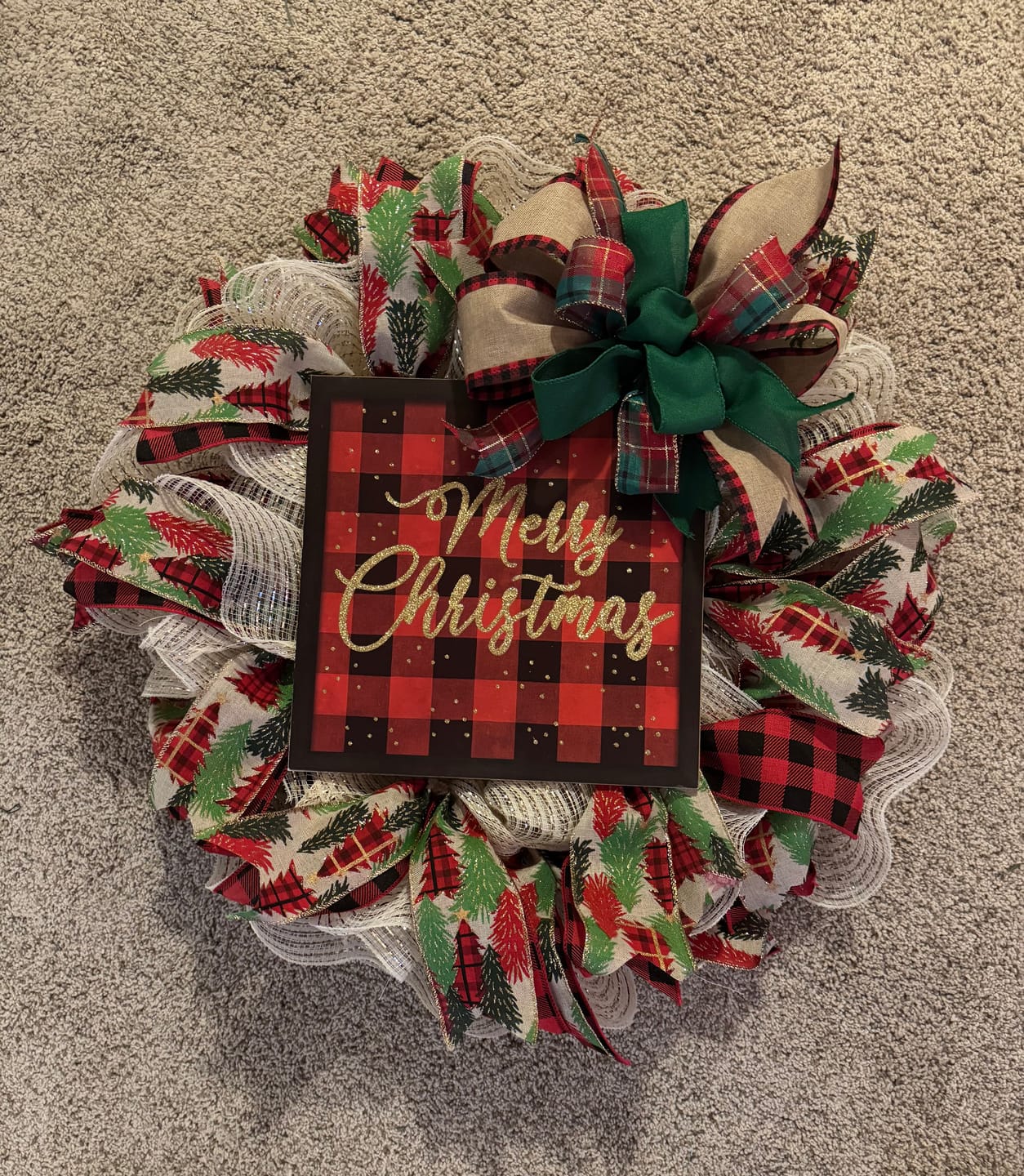 Customer photo review of Pancake Wreath Frame Patent Pending Bundle