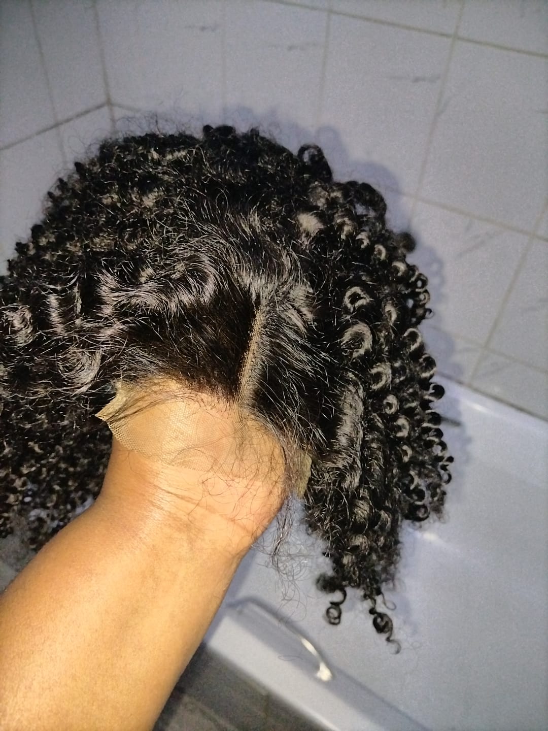 Customer photo review of NOSIE - Brazilian 13x4 Lace Frontal Wig