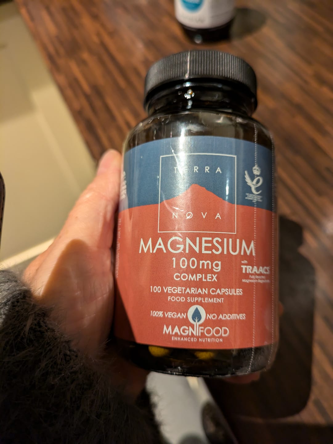 Customer photo review of Magnesium Bisglycinate -  100 capsules