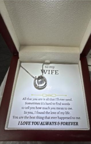 Customer photo review of To My Wife - Beautiful Gift Set - SS05