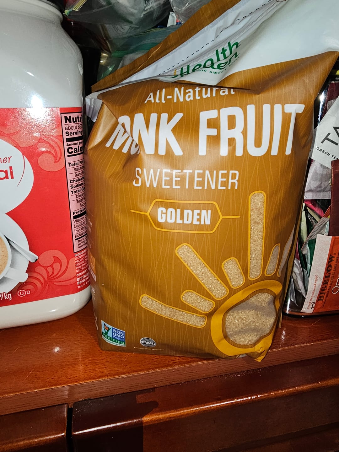 Customer photo review of Monk Fruit Golden Sweetener