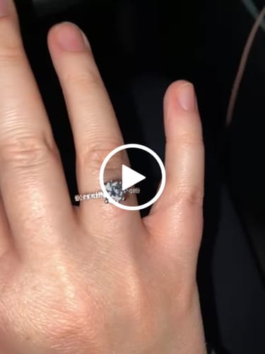 Customer video review of Solitaire 1ct CZ Ring in Sterling Silver