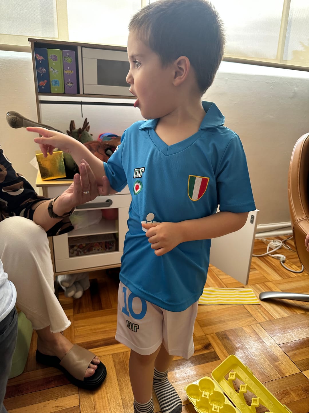 Customer photo review of Conjunto Napoli 1987 - Maradona 10
