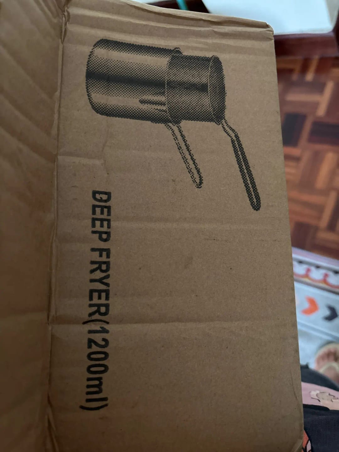Customer photo review of Multifunctional Deep Fryer With Frying Basket