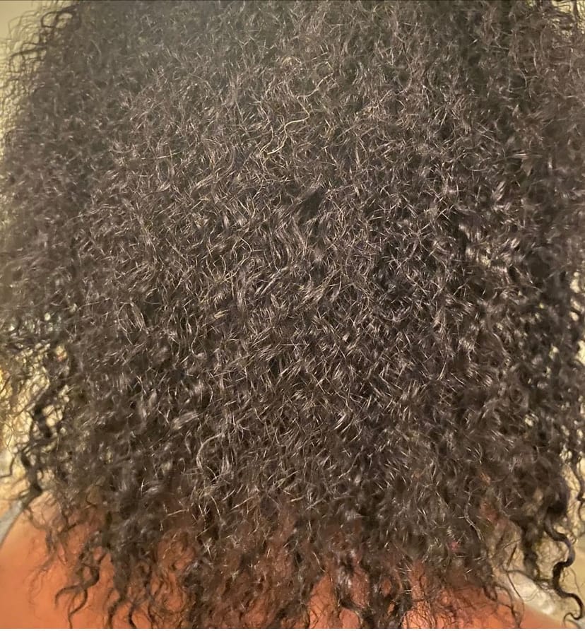 Customer photo review of Extreme Hair Growth Oil