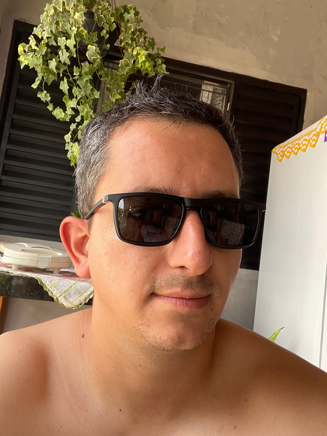 Customer photo review of Óculos Clip-on Infusion (1 Lente)