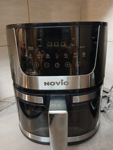 Customer photo review of Air Fryer Novio Grill & Fry