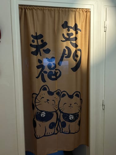 Customer photo review of Noren Japonais Bonheur & Fortune