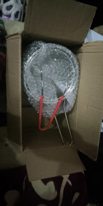 Customer photo review of Multifunctional Deep Fryer With Frying Basket