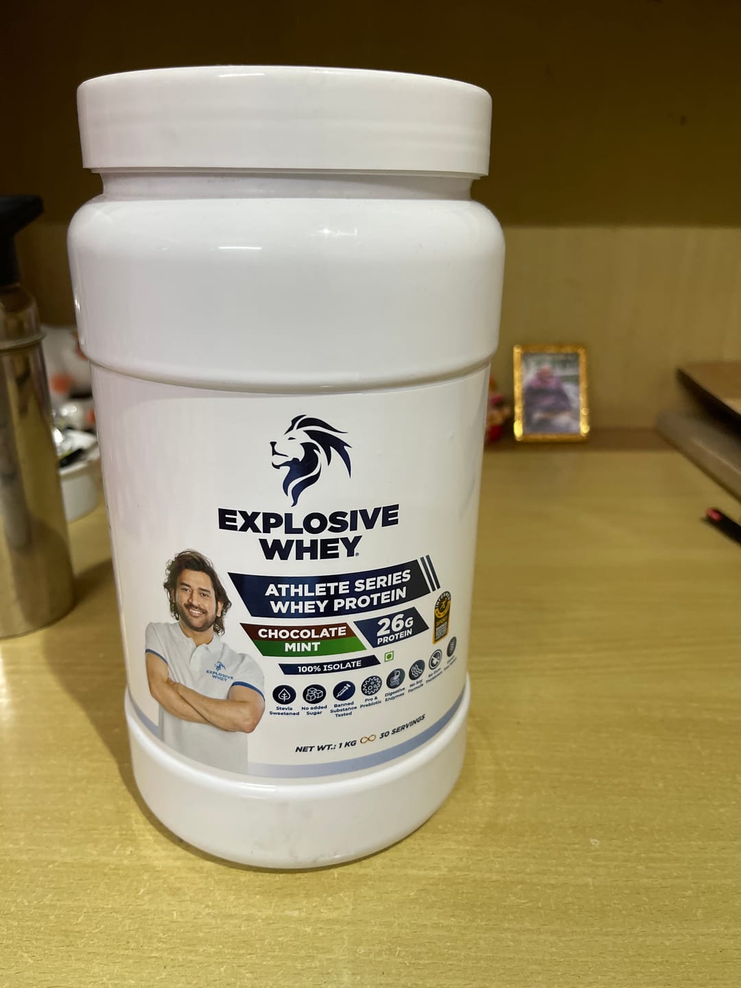 Customer photo review of Athlete Series Whey Protein (100% Isolate)