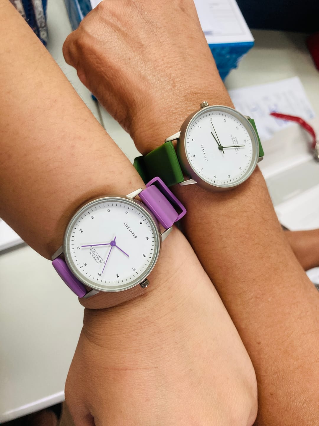 Customer photo review of Life Saver Watch 4.0 – Black