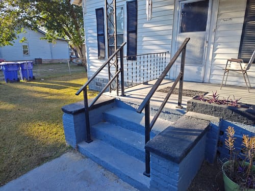 Customer photo review of Stair Handrail Kit