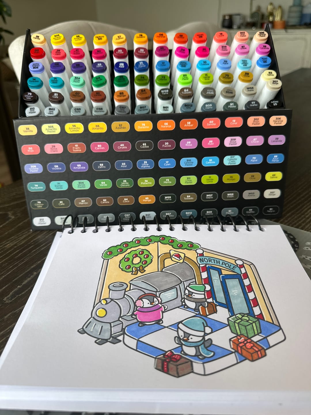 Customer photo review of Filgo Alloy - Set 72 Marcadores al Alcohol Tonos Surtidos