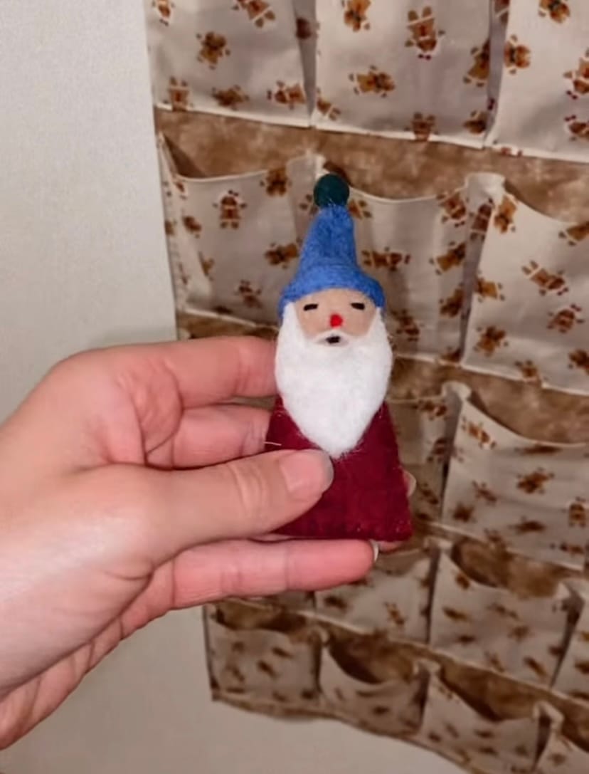 Customer photo review of Fairies & Gnomes Finger Puppet Set