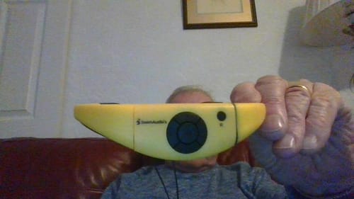 Customer photo review of Tayogo W8 Waterproof MP3 Player with 8GB storage for Swimming