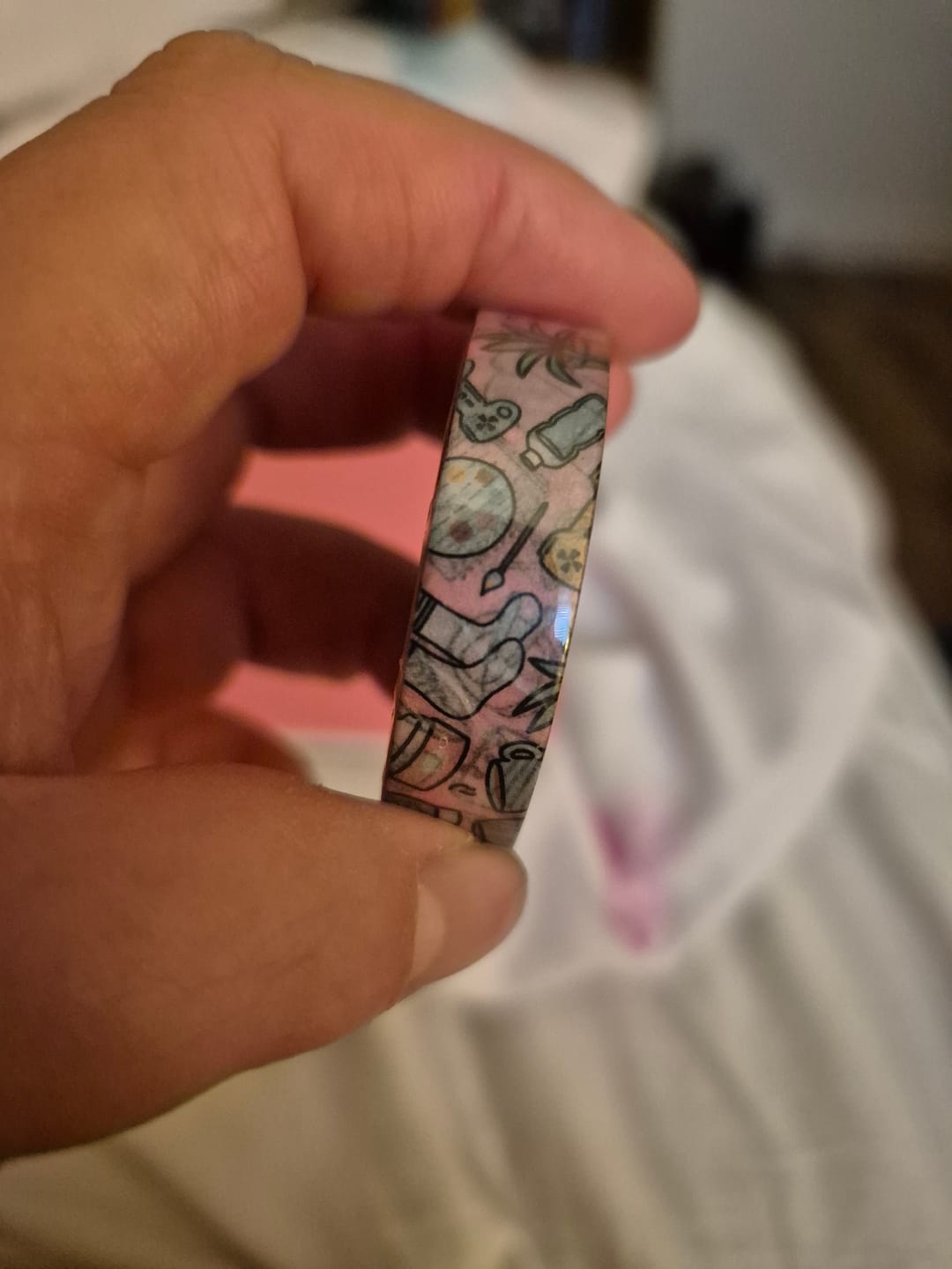 Customer photo review of Freebie Self Care Washi Tape 10mm