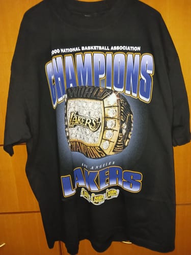Customer photo review of "Lakeshow" Championship T-Shirt