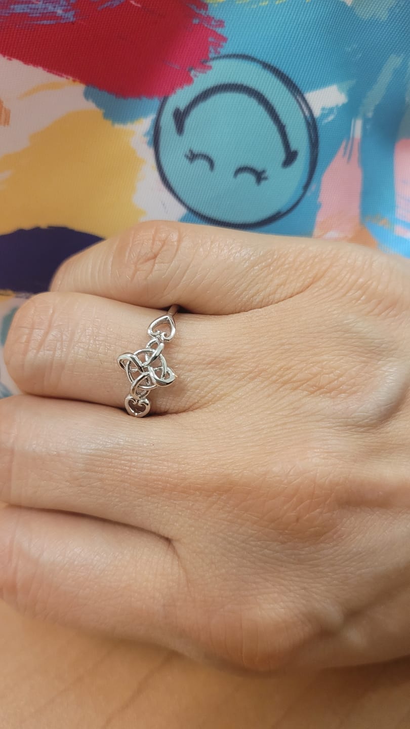 Customer photo review of Anillo Cruz Celta