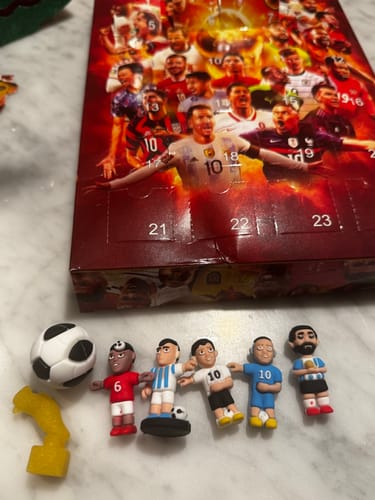 Customer photo review of 2024 World Cup Advent Calendar