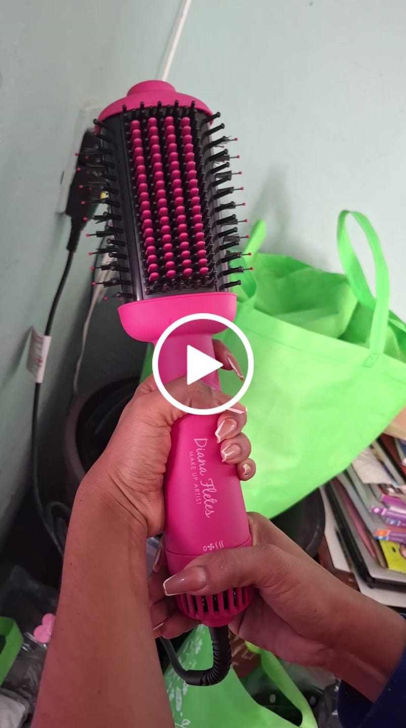 Customer video review of New Cepillo Secado y Moldeo Rápido Diana Fletes