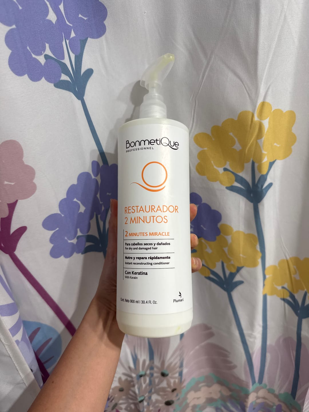 Customer photo review of Restaurador Capilar 2 Minutos 900ml Bonmetique
