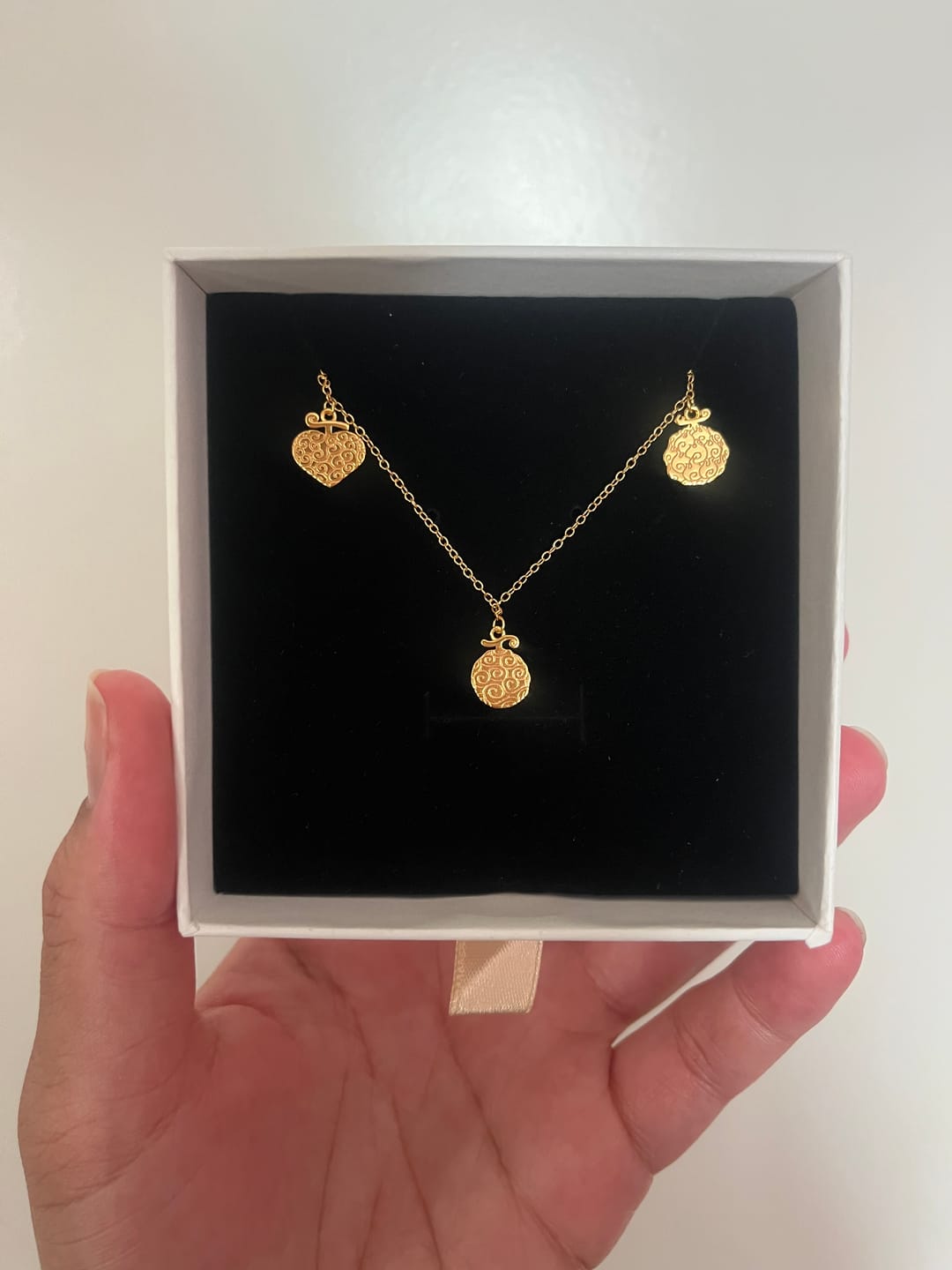 Customer photo review of Devil Fruit Necklace