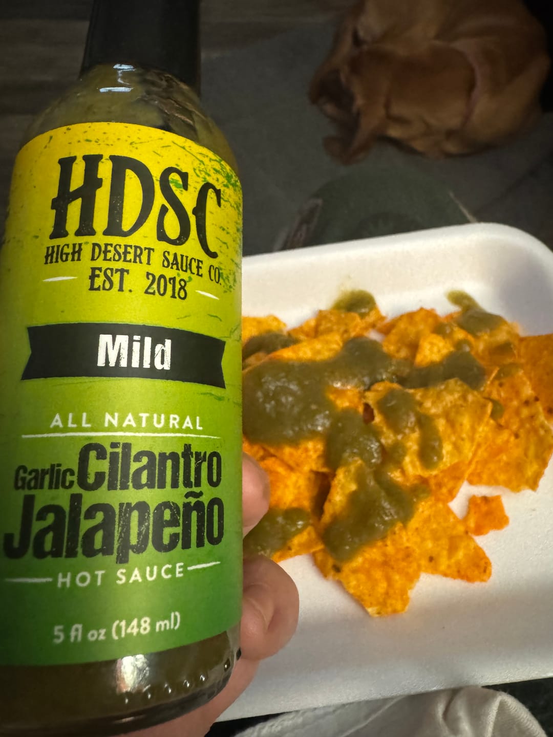 Customer photo review of Garlic Cilantro Jalapeno