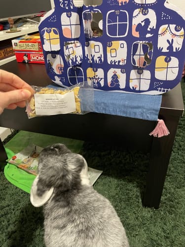 Customer photo review of Le Calendrier de l'Avent Magic'Bunny