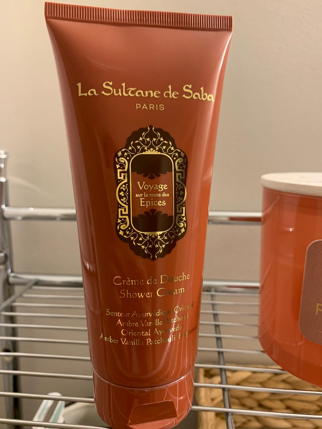 Customer photo review of Shower Cream -  Ayurvedic Treatment - Amber Vanilla Patchouli Journey To The Spices Route