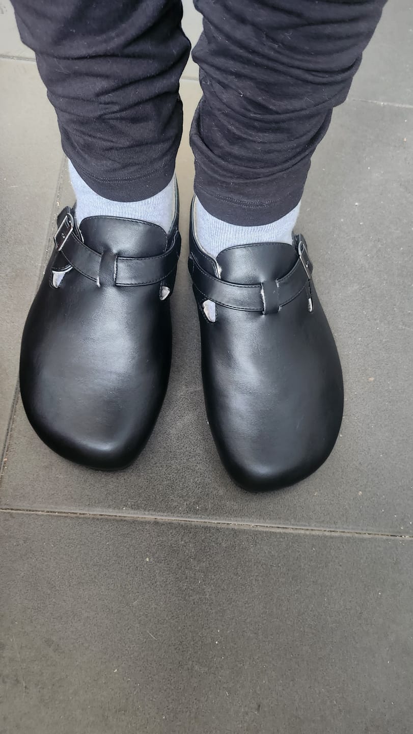 Customer photo review of Serene Ⅰ - Mules Descalzos