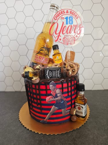 Customer photo review of A5 Rectangle Custom Edible Icing Image